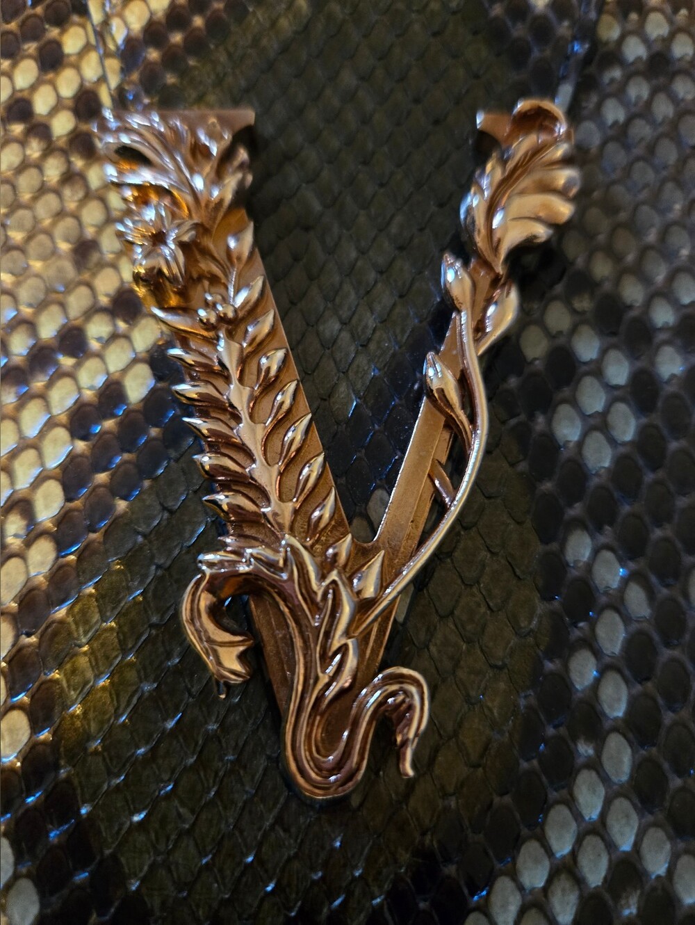 Versace Virtus Python Bag - Picture 2 of 9